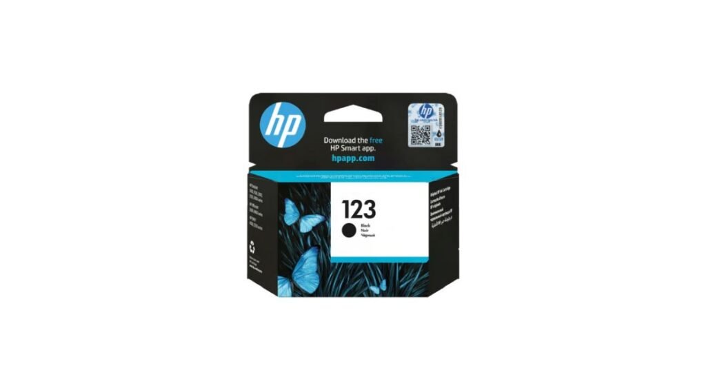 HP 123 BLACK ORIGINAL INK CARTRIDGE – Staples solution